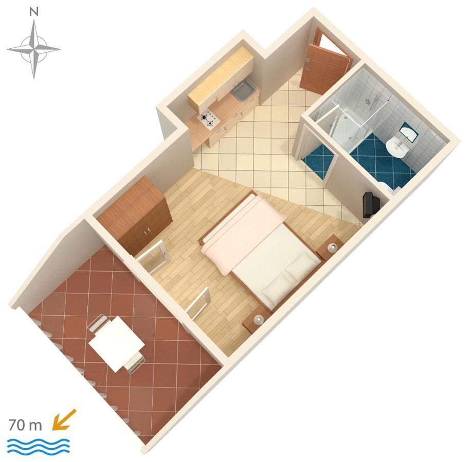 Apartments By The Sea Stara Novalja, Pag - 6469 المظهر الخارجي الصورة